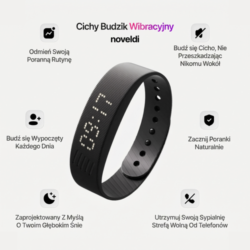 Cichy Budzik Wibracyjny