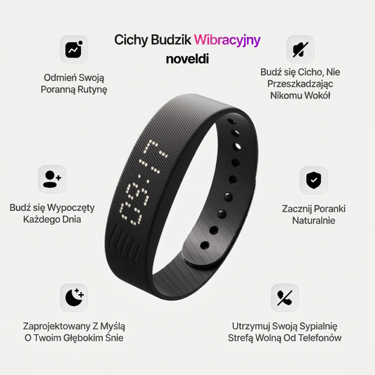Cichy Budzik Wibracyjny