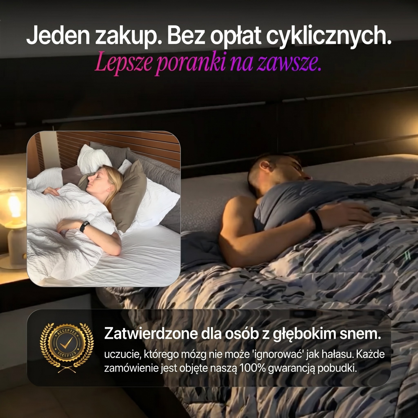 Cichy Budzik Wibracyjny